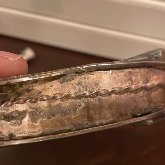Native American style bracelet Vintage Silver - Picture 4 of 6
